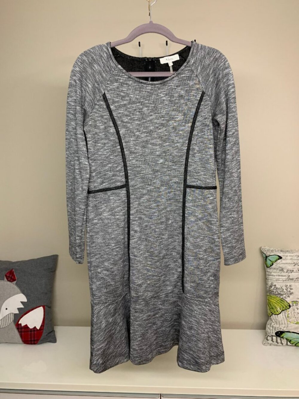 Coletta Grey Dress Size 6